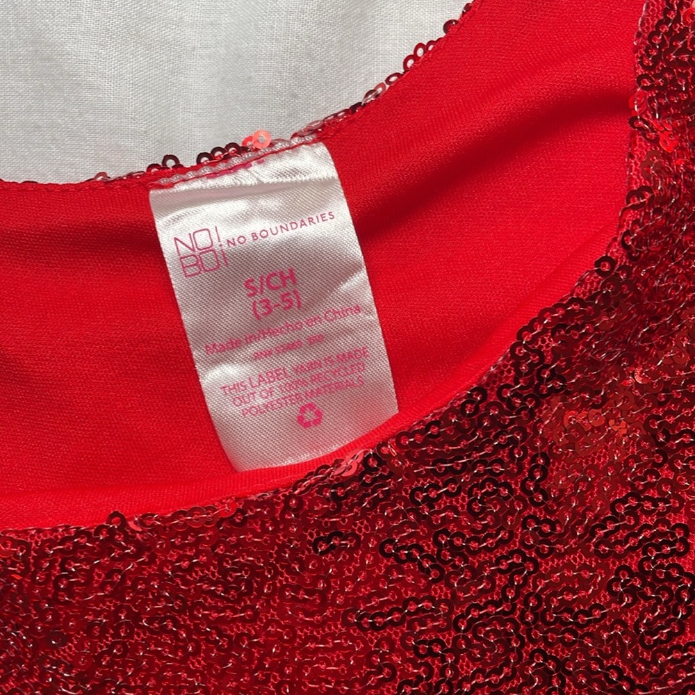 Red Sequin Top - Picture 5 of 5